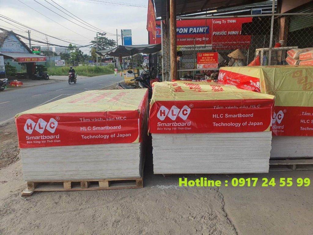 Giá tấm xi măng 16mm 1220 x 2440 HLC SmartBoard,Giá tấm xi măng 16mm 1220 x 2440 AllyBuild, Giá Tấm đa năng Allybuild Super slab