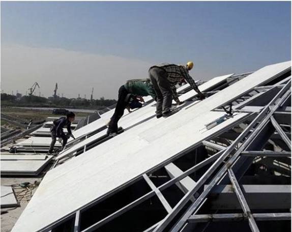 Tấm xi măng cemboard lợp mái Tấm xi măng cemboard lợp mái