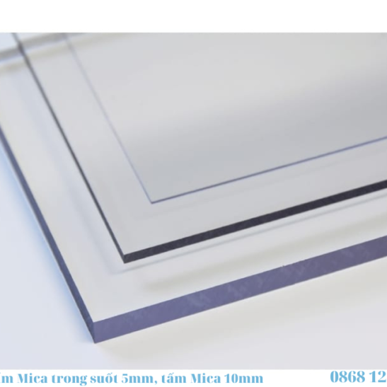 Bảng giá tấm Mica Mới nhất 2023