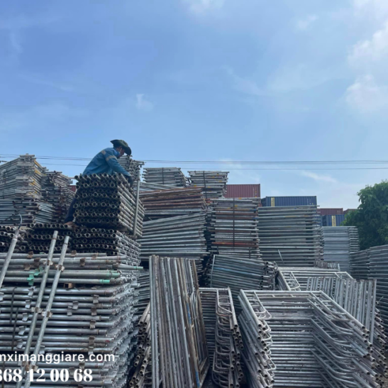 Giàn giáo H mạ kẽm 1,7m (2li) 2 Giá giàn giáo H mạ kẽm năm 2023