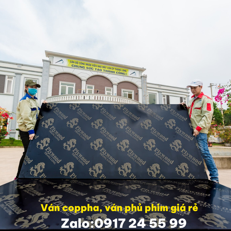 Giá ván coppha, ván phủ phim, ván ép chịu nước, ván ép đen