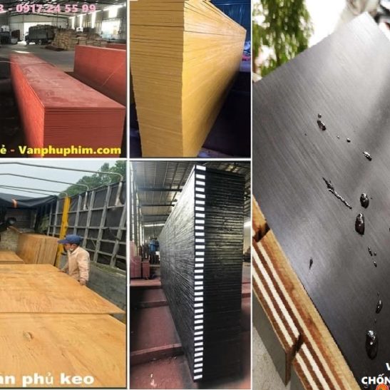 Ván phủ keo, ván cốp pha phủ keo, Ván ép phủ keo 2 Giá ván coppha đỏ, ván đen, giá cop pha, Giá ván cot pha, Giá ván khuôn, Ván coffa, Ván coppha chống nước chịu nước